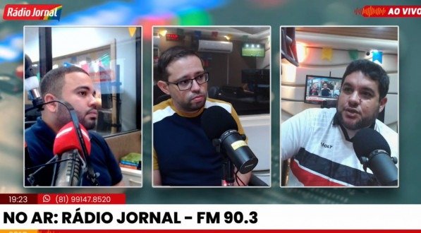 Pedro Henrique, CEO de transição da SAF do Santa Cruz, em entrevista ao Fórum Esportivo, da Rádio Jornal