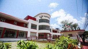 Imagem da sede social do Náutico no bairro dos Aflitos