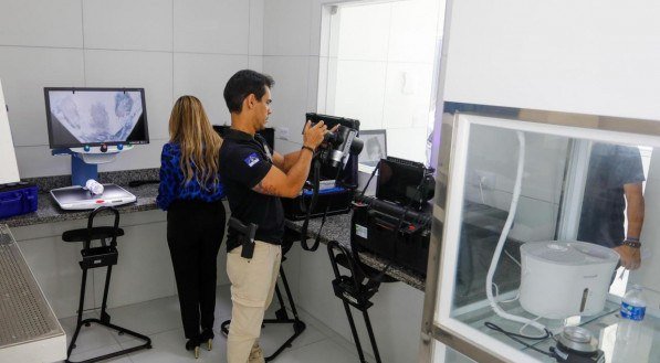 Polícia Científica de Pernambuco em ação