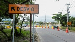 O acesso que j&aacute; foi constru&iacute;do permitir&aacute; uma nova conex&atilde;o do tr&acirc;nsito que sai da Avenida Ant&ocirc;nio de G&oacute;es, no Pina, e a Avenida Engenheiro Jos&eacute; Estelita