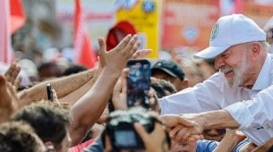 Presidente da República Lula da Silva, durante Caminhada do Dois de Julho. Salvador antecipandop a campanha de 2026.