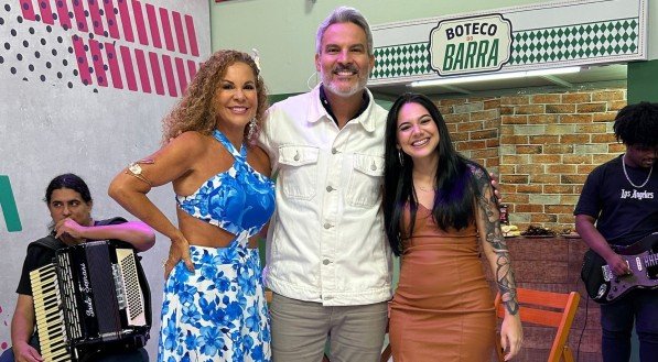 Irah Caldeira e Priscila silva animam o Boteco do Barra desta sexta (4)
