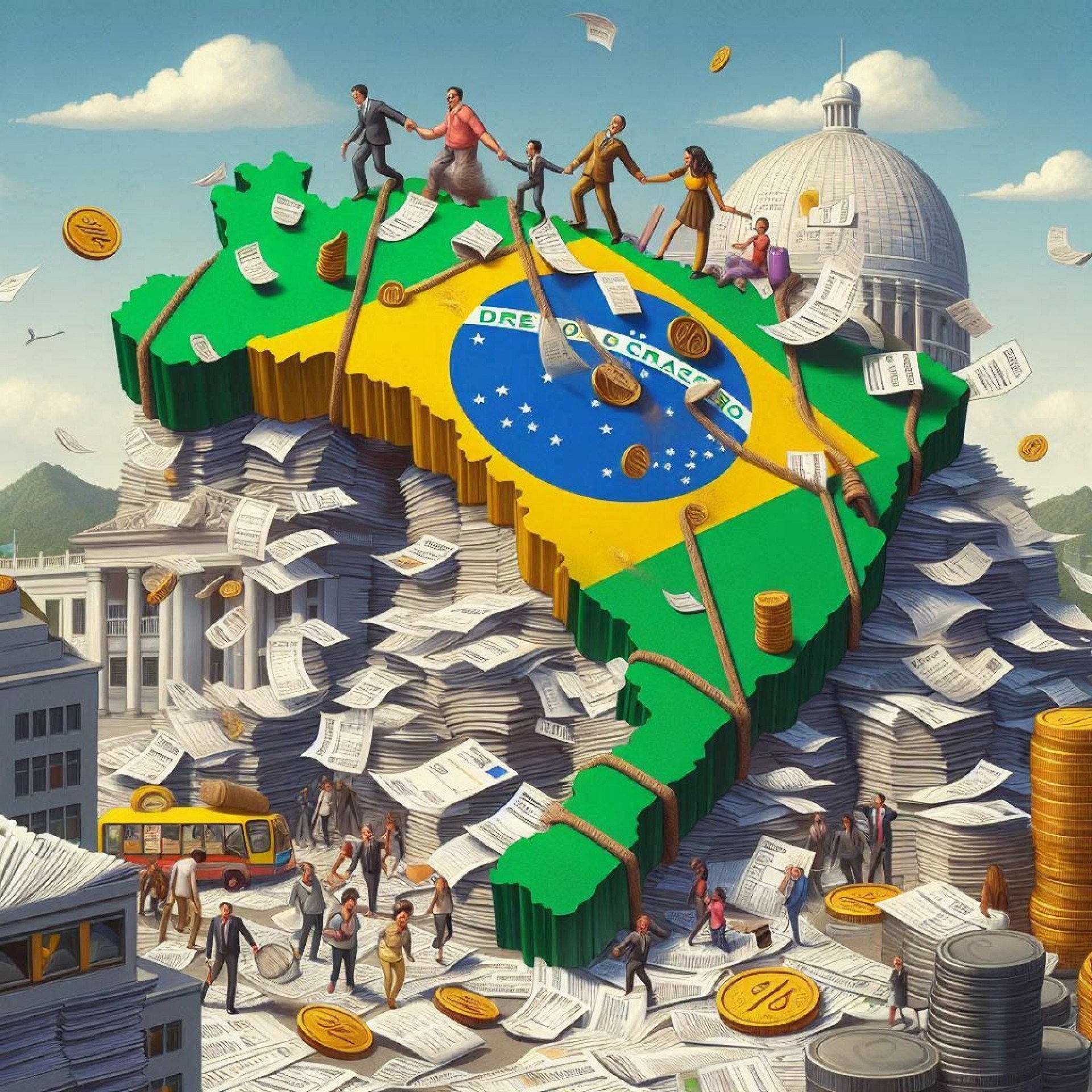 Brasil, o país dos impostos: por que pagamos tanto e recebemos tão pouco