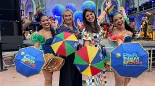 Secretária de cultura Cacau de Paula marcou presença no Grand Bal BrasilBrésil, realizado no Grand Palais