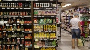 Imagem de um supermercado na zona Sul do Rio de Janeiro
