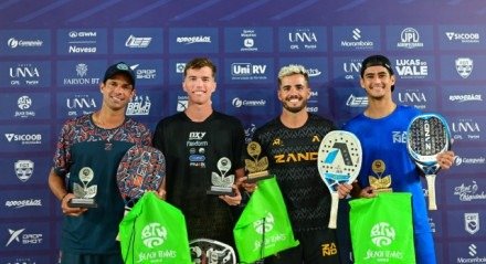 No feminino dupla de brasileira ficou com o troféu no Clube Campestre. Jovem goiano Henrique Medeiros parou na semifinal