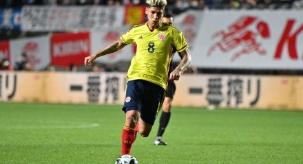 O meia colombiano voltou a atuar pela equipe em amistosos de pré-temporada.