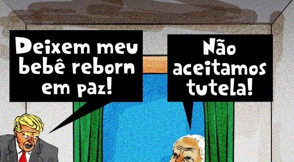 Trump sai em defesa de Bolsonaro e Lula rebate: ‘Não aceitamos tutela’