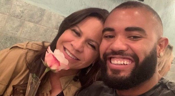Deyvid Fabricio e Dona Ruth