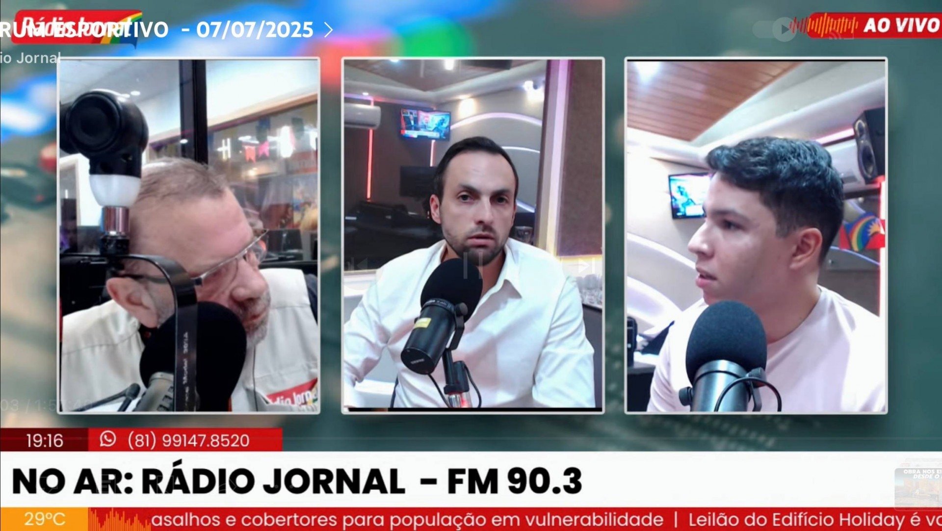 Diretor geral de futebol do Sport avalia trabalho de Daniel Paulista: 