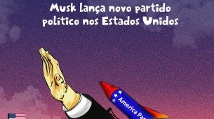 Elon Musk lança novo partido político nos Estados Unidos

