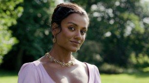 Simone Ashley em Bridgerton