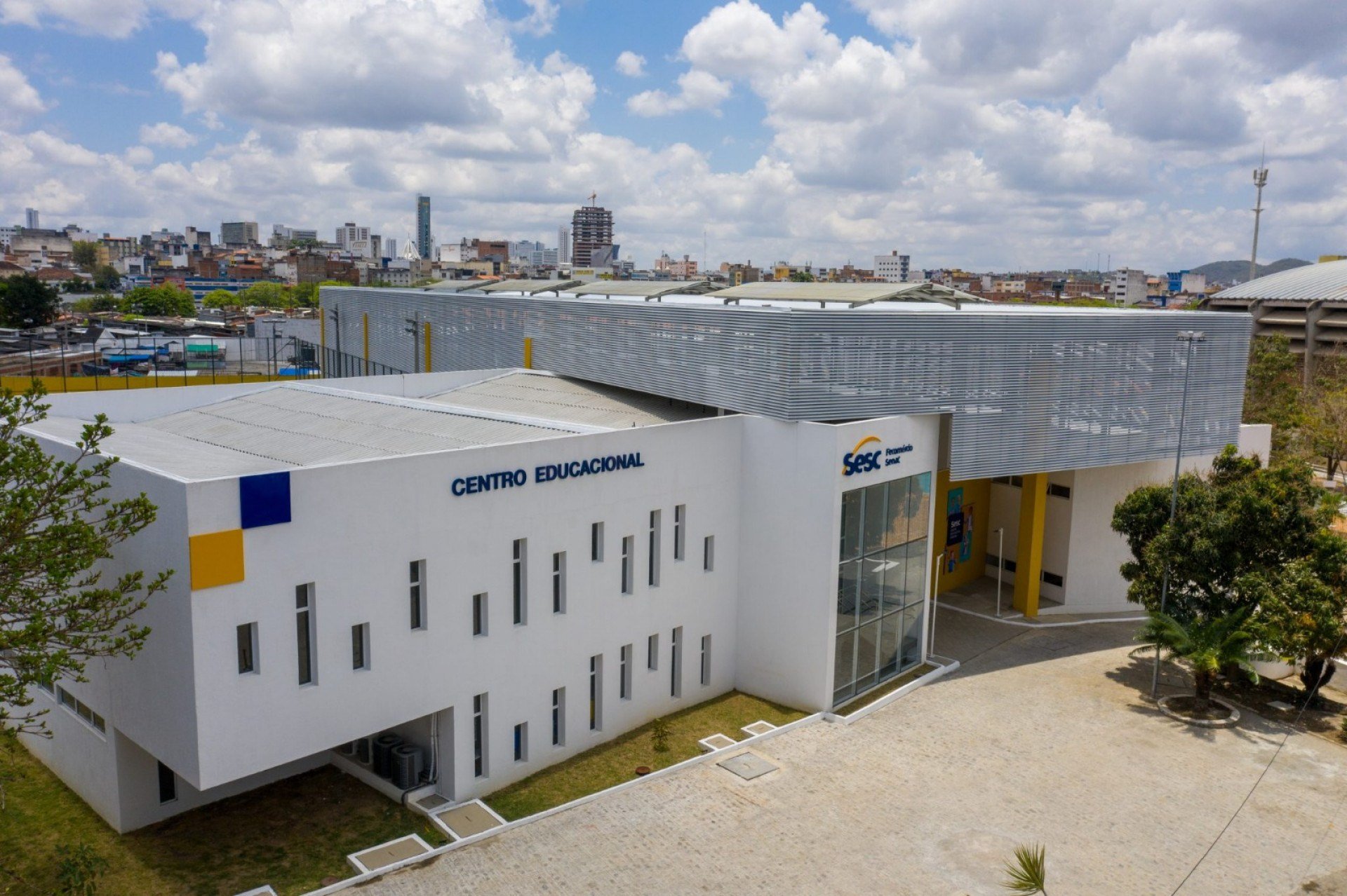 Fachada do Sesc