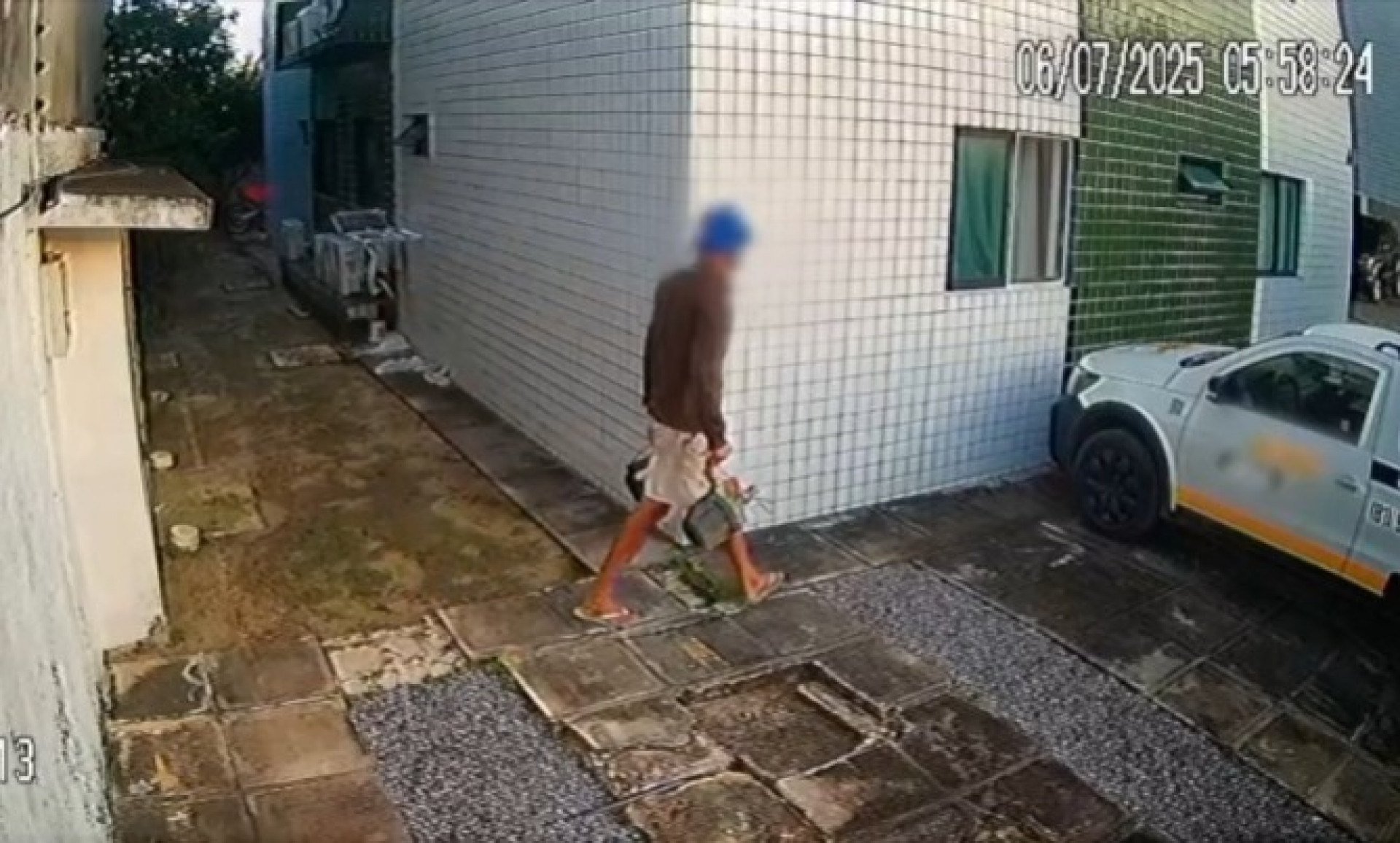 Com a ação do suspeito, os moradores acabaram arcando com os prejuízos
