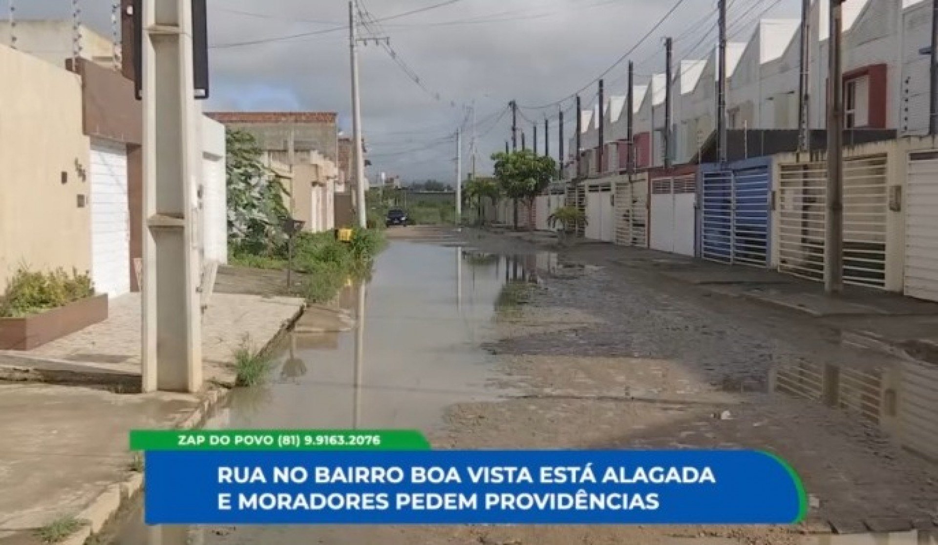 Moradores pedem providências da Prefeitura para solucionar problema