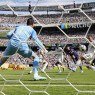 Lance de um dos gols do PSG sobre o Real Madrid no Super Mundial de Clubes