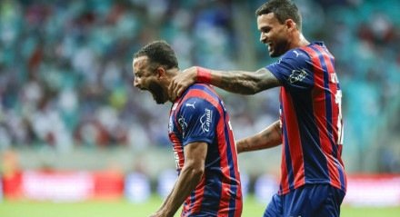 O Bahia venceu o Fortaleza por 2x1, em partida válida pelas quartas de finais da Copa do Nordeste, na Arena Fonte Nova, em Salvador, na noite desta quarta-feira (09).