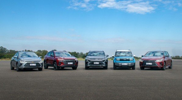 Novos carros da Chevrolet