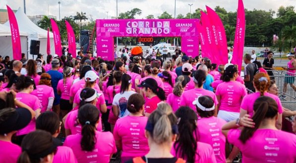 Pela primeira vez em Recife, Corrida Granado Pink, em 5 de outubro, está com inscrições abertas