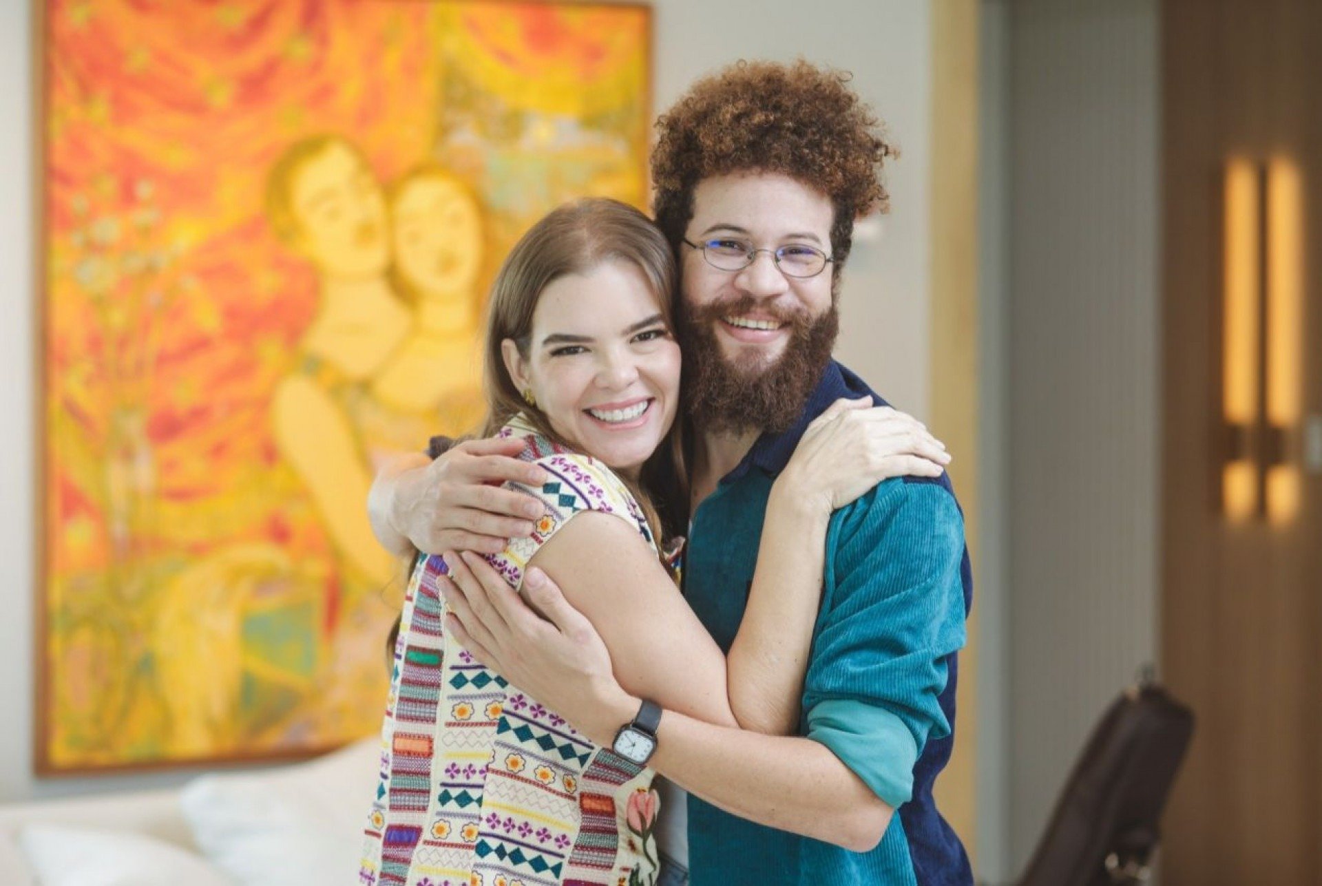 Juliana Lins e Martins no primeiro episódio do ‘Por Dentro’