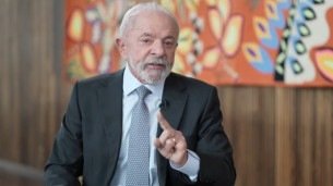 Entrevista com o presidente Lula foi transmitida na Rede Globo na última quinta-feira (10)