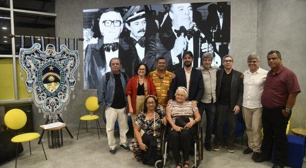 Diretoria do Instituto Capiba durante lançamento no Ponto BB, no Bairro do Recife