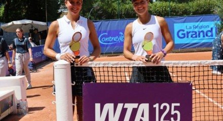 Brasileira e americana seguem para a disputa do WTA 250 de Iasi, na Romênia, que começa nesta segunda-feira no saibro romeno