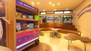 Espaço da Família Ronald McDonald, no Hospital Oswaldo Cruz, tem capacidade para atender 40 pessoas