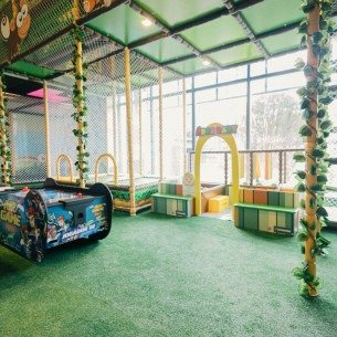 O espaço de lazer exclusivo e supervisionado do Coco Bambu