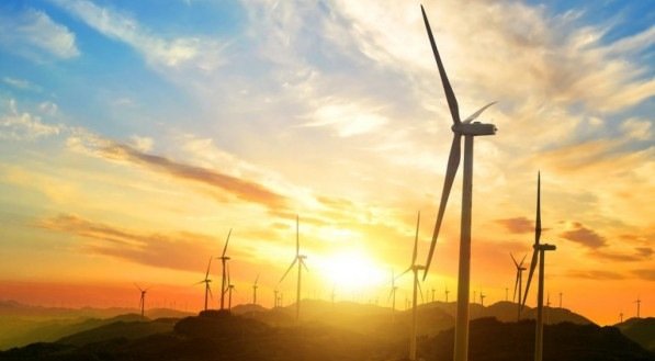 Geração de Energia Eólica.