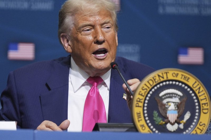 O presidente dos Estados Unidos, Donald Trump
