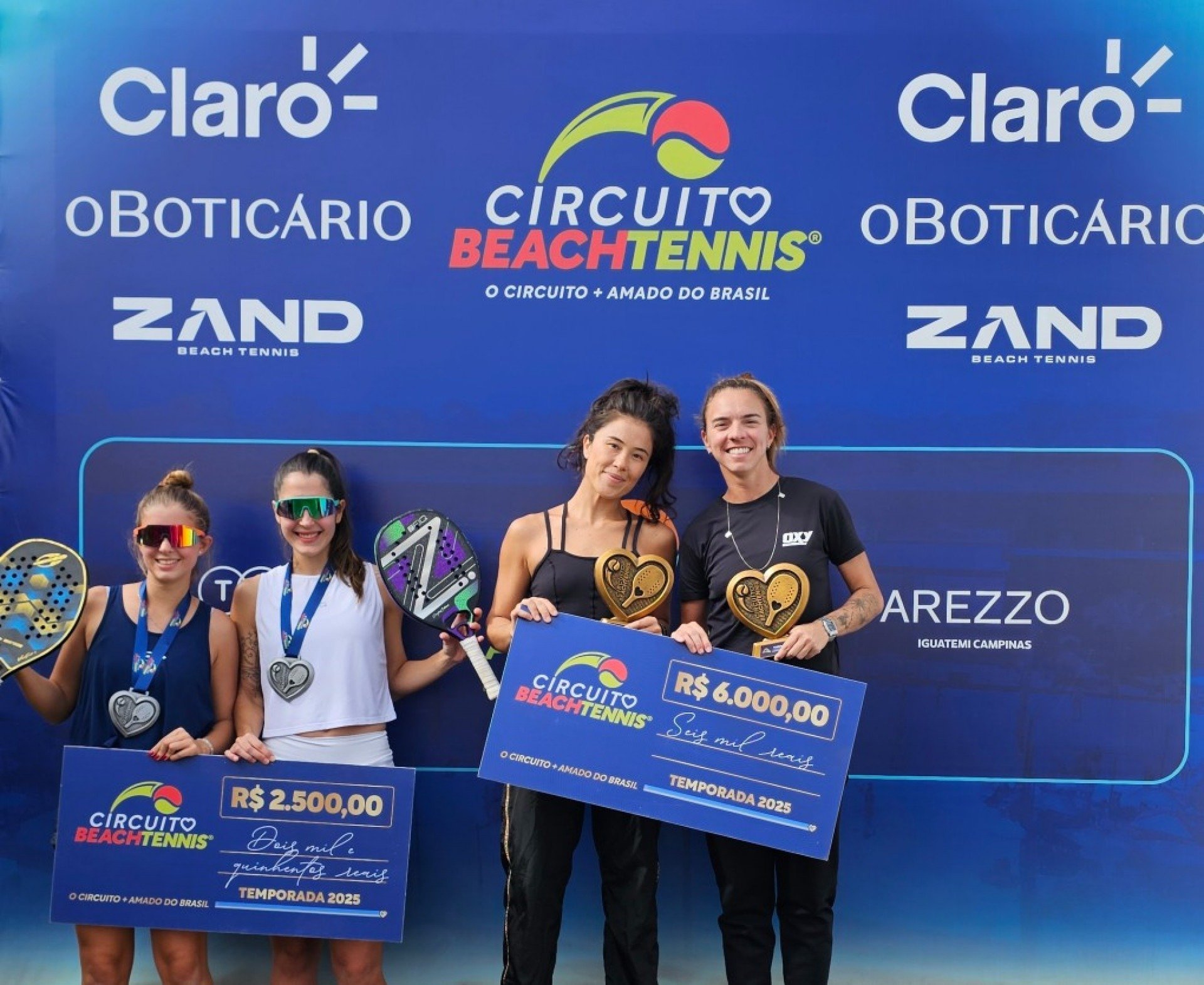 Lorena Melo e Marina Ohno foram campeÃ£s no feminino e no masculino o brasileiro Matheus Merlo e o chileno Alexander Beller levantaram a taÃ§a