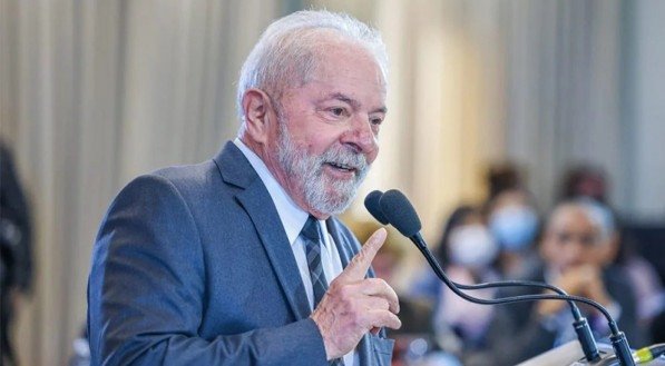 O presidente Lula
