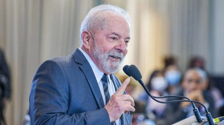 O presidente Lula