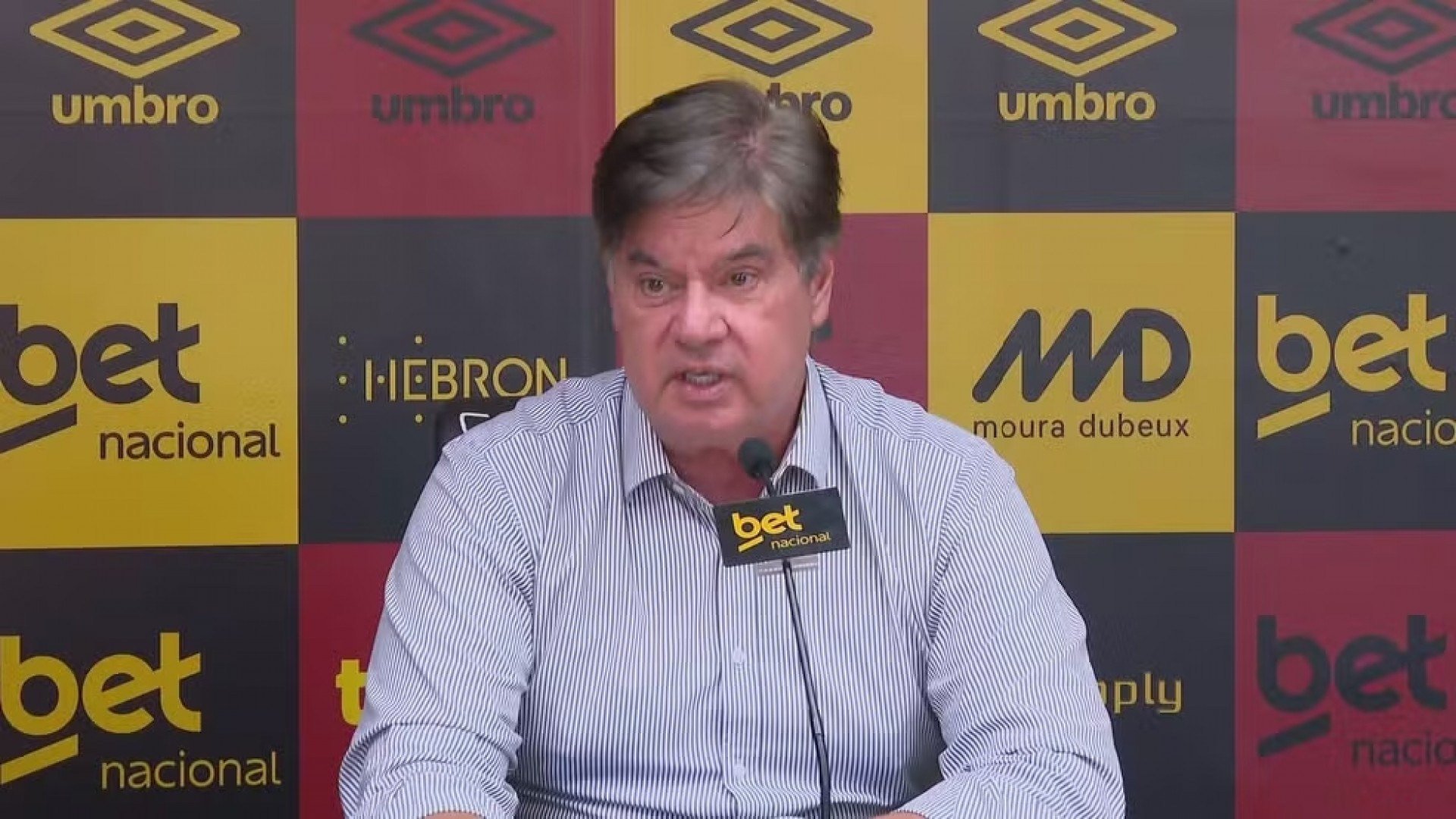 Ademar Rigueira, presidente do Conselho Deliberativo do Sport
