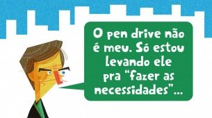 Bolsonaro diz que 'nunca abriu um pen drive' e vai perguntar a Michelle se é dela