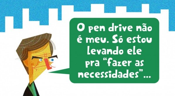 Bolsonaro diz que 'nunca abriu um pen drive' e vai perguntar a Michelle se é dela