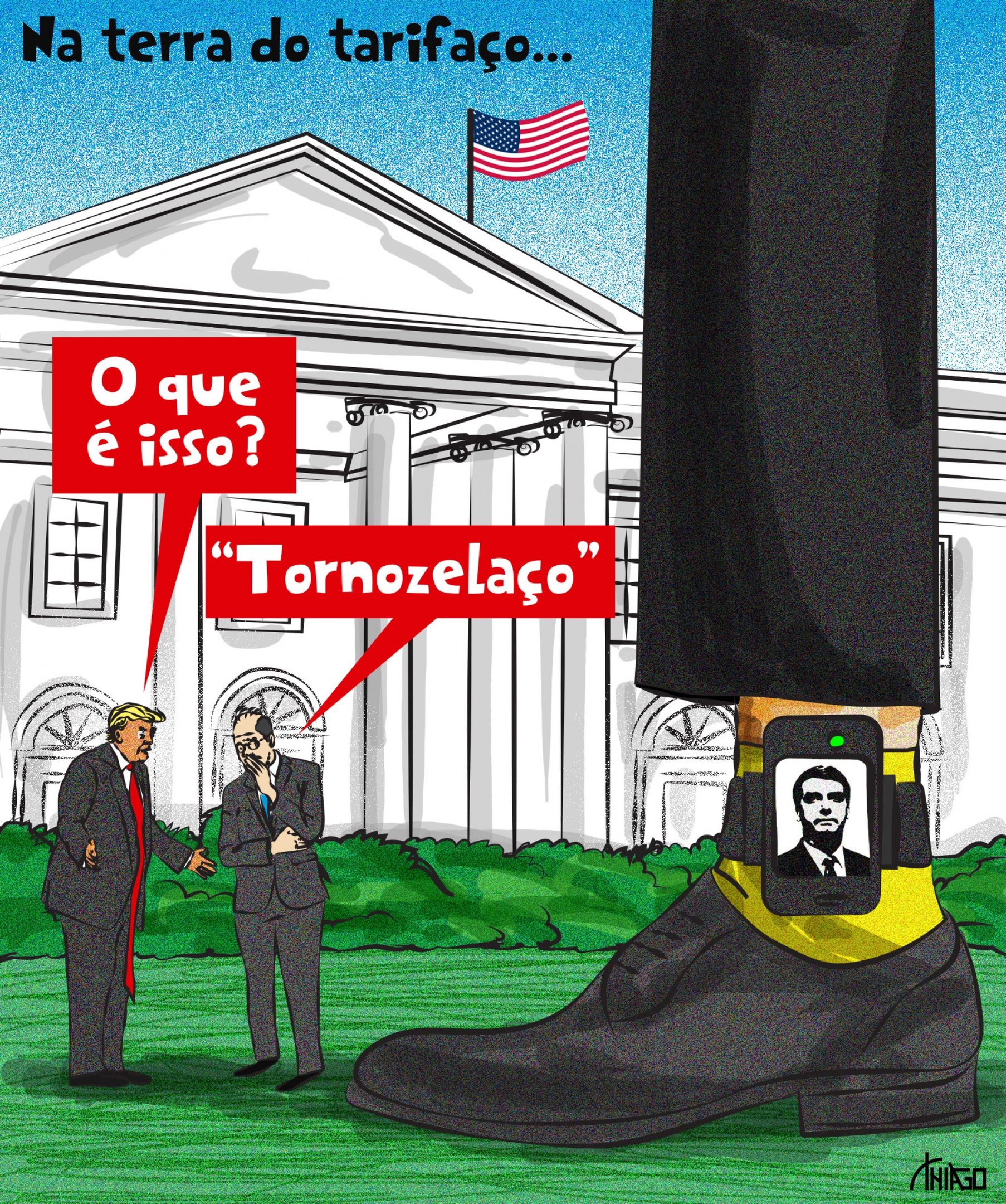 Charge do dia por Thiago Lucas