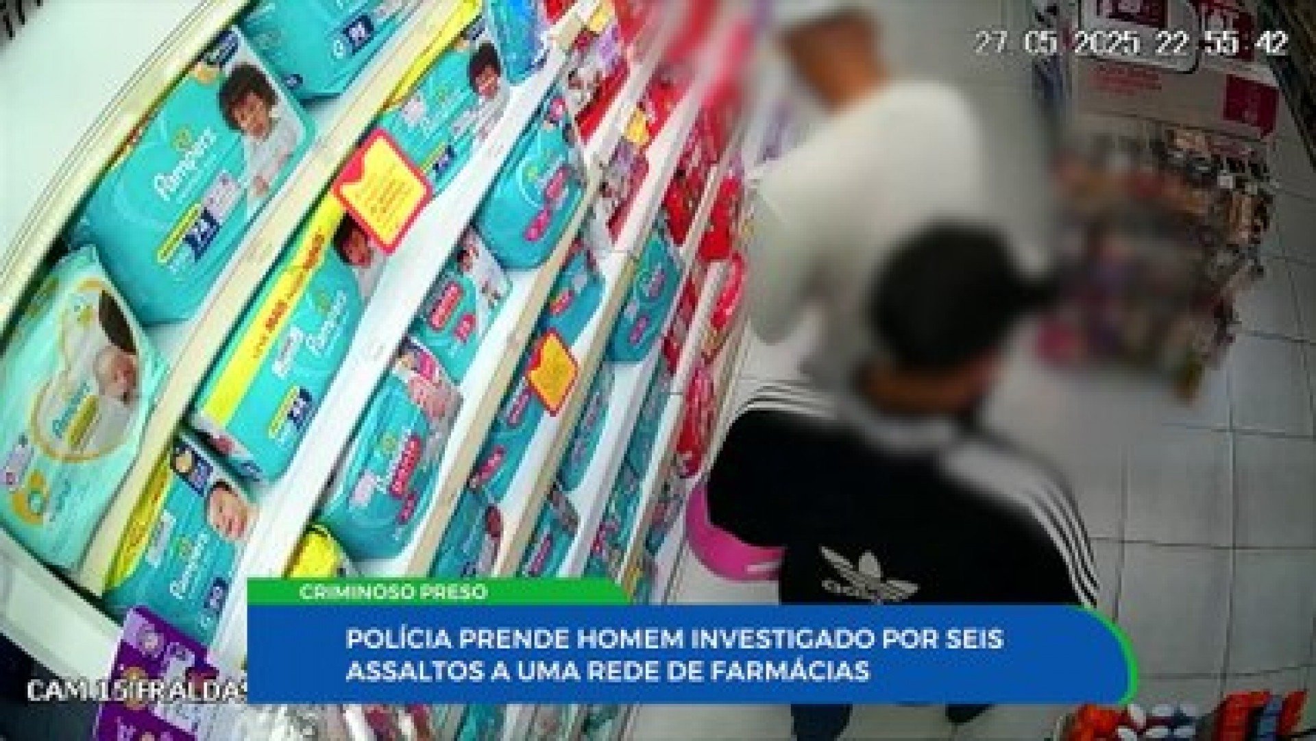 Polícia prende homem acusado de invadir farmácias em Olinda e Paulista