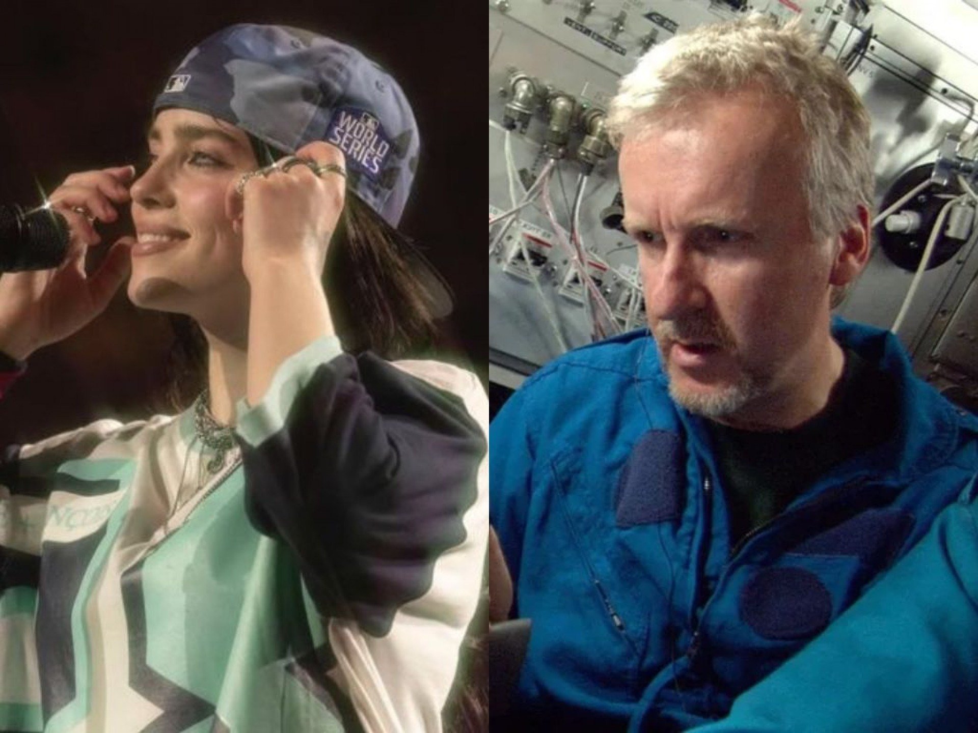 Billie Eilish anuncia projeto secreto em 3D em colaboração com o cineasta James Cameron