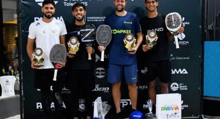 Daniel Mola e Fabrício Neis levam o título no masculino. Graziela Silva e giulia Trippa levam o caneco no feminino 