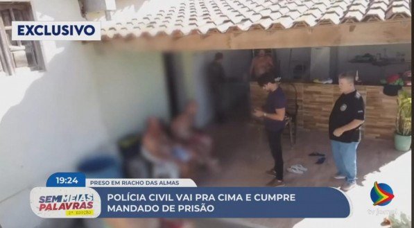 Imagem de operação deflagrada pela polícia civil em Riacho das Almas