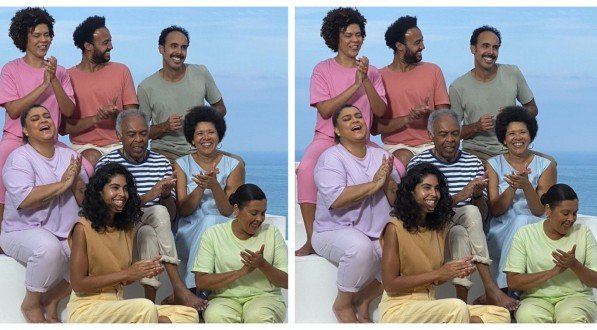Parte da família de Gilberto Gil