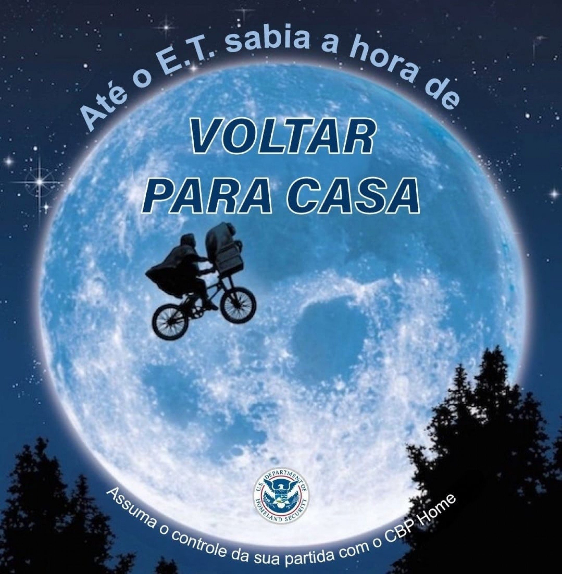 Embaixada dos EUA publica mensagem contra imigrantes: 'Até ET sabia hora de voltar para casa'