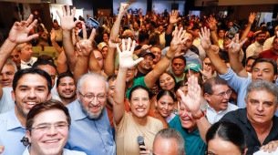 Governadora Raquel Lyra, em agenda no interior do Estado