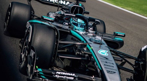 George Russel, piloto de Fórmula 1 da Mercedes