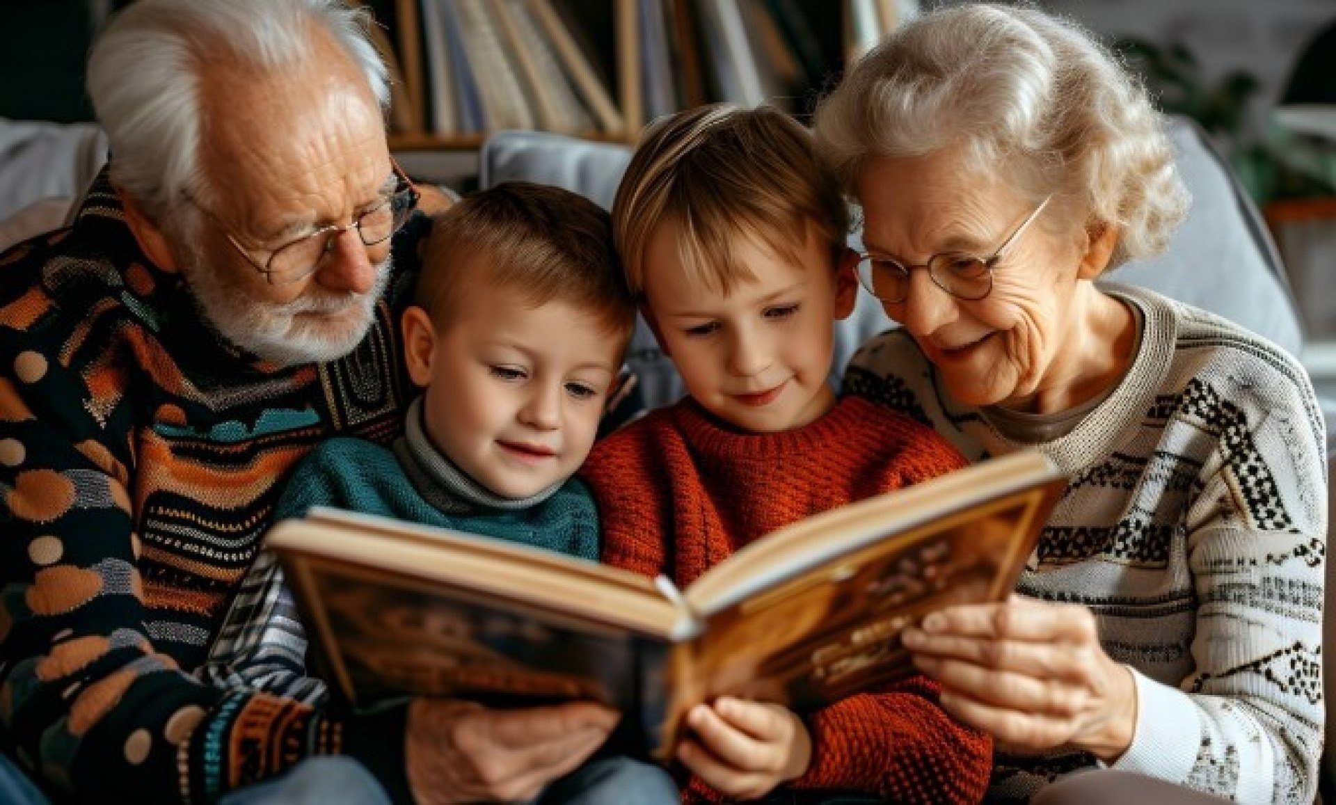 Livros infantis sobre avós para ler junto com os pequenos