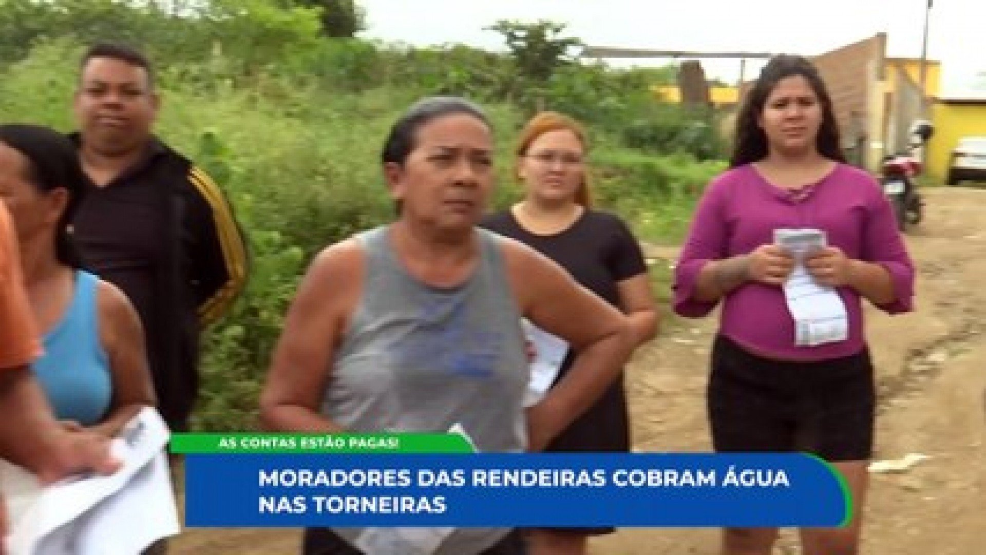 Falta de água no bairro Rendeiras: moradores pagam, mas não recebem o serviço
