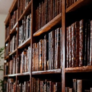 Estante de livros