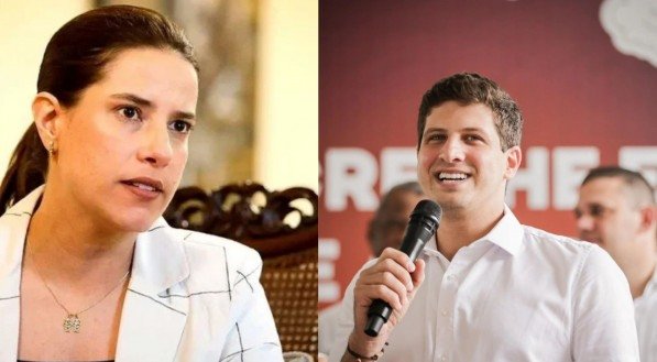 Raquel Lyra (PSD) e João Campos (PSB)